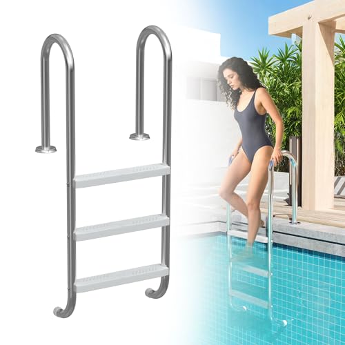 UISEBRT Échelle de piscine en acier inoxydable 304 | Échelle