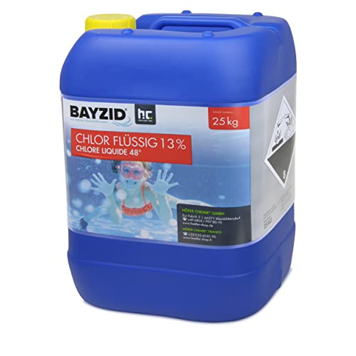 BAYZID® Chlore Liquide 2 x 25 kg - Désinfectant Piscine à Ac