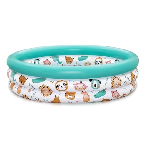 Bestway Piscine Gonflable pataugeoire Trois Anneaux pour Enf