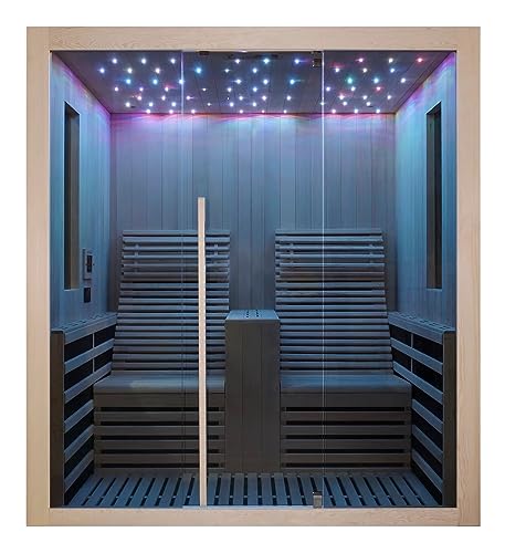 Cabine infrarouge sauna infrarouge Carbon 2, pour 2 personne