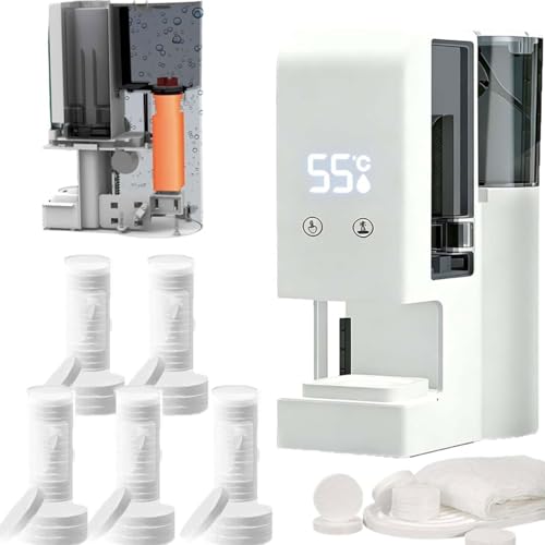 Kit distributeur de serviettes chaudes pour 20 serviettes, t