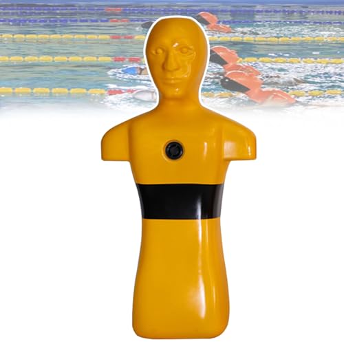 Mannequin dentraînement au sauvetage aquatique avec trous di