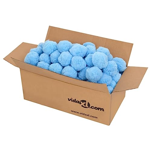 Balles filtrantes bleues en polyéthylène 1400 g, filtre de r