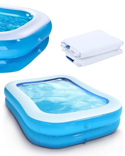 Piscine gonflable enfant 2 anneaux