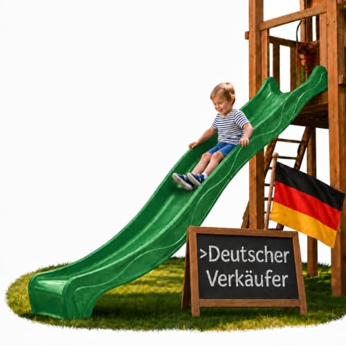 Ondis24 Toboggan à vagues de 3 m pour enfant - Toboggan aqua