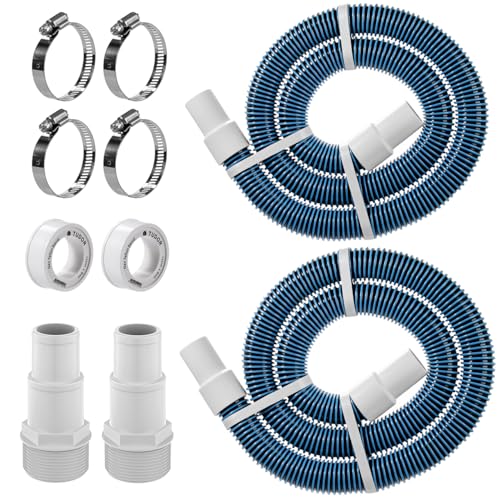 Kit de tuyau de pompe de filtre de piscine de 3,8 cm et 1,8 