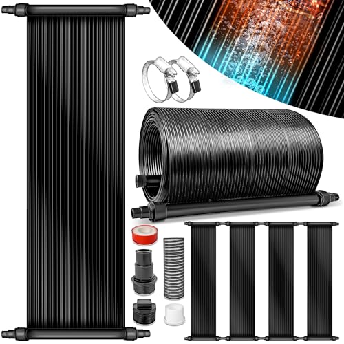 tillvex Chauffage Solaire pour Piscine 76 x 300 cm | Réchauf