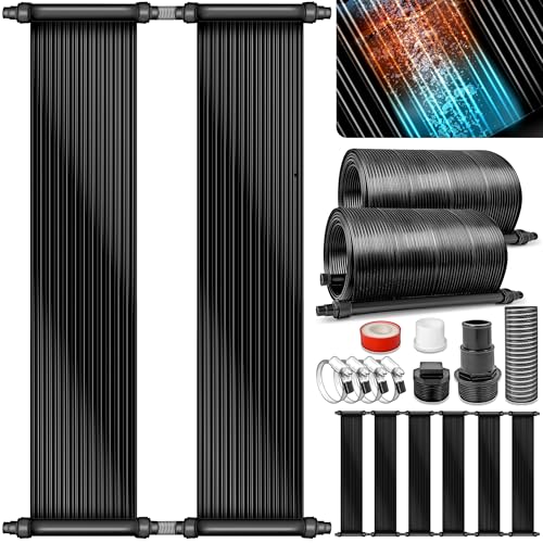 tillvex Chauffage Solaire pour Piscine | Réchauffeur Solaire