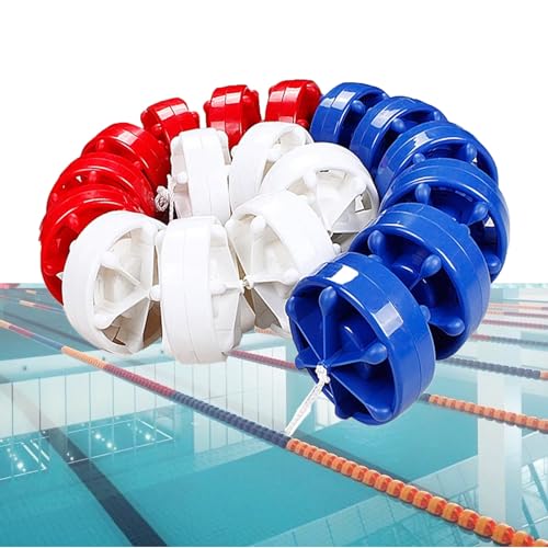 TDCHNDRO Corde de séparation de Piscine réglable avec bouées