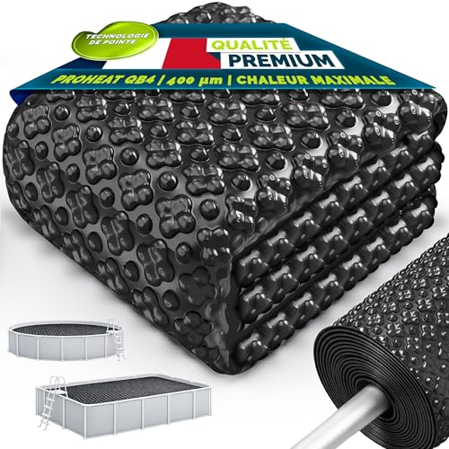 tillvex® Elite Bâche Solaire à Bulles 400 µm pour Piscine | 