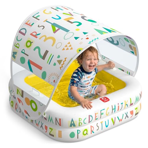 Piscine Bébé Gonflable Portable Pare-Soleil