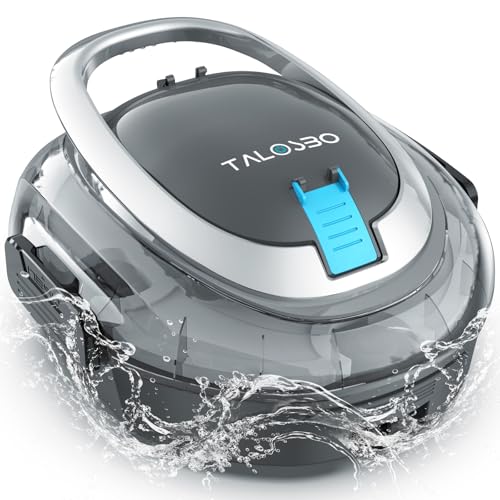 TALOSBO S2 Robot Piscine à Double Filtration, Nettoyeur de P