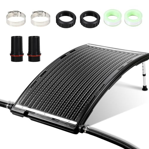 Vigevee Panneau solaire de chauffage de piscine, 113 x 69 x 
