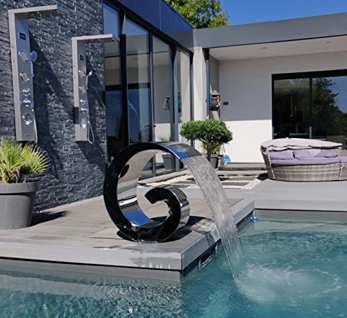 Cascade Piscine INOX Design 70cm