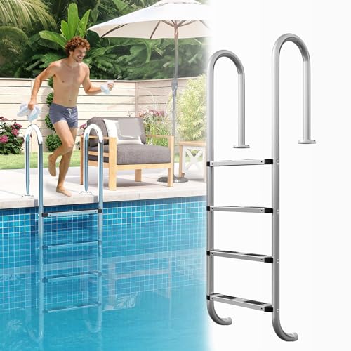 UISEBRT Échelle de piscine en acier inoxydable 304 - Escalie
