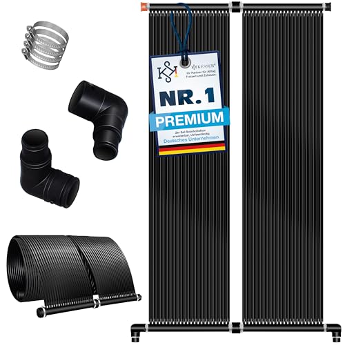 KESSER® Chauffage Solaire pour piscines | Capteur Solaire | 
