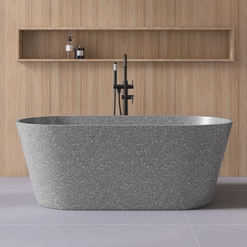 HIGEINE Baignoire de trempage en terrazzo à surface solide a