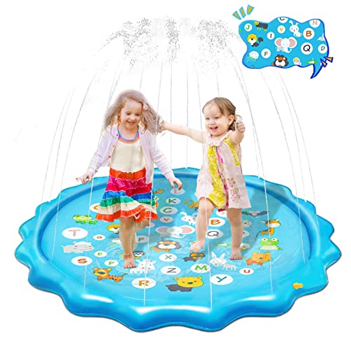 Tapis Jet d'Eau Enfants Alphabet