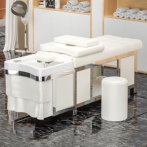 Table massage spa luxe blanche