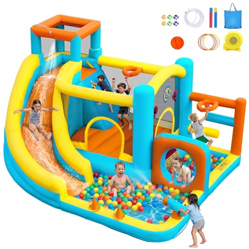 Château Gonflable Aquatique Familial