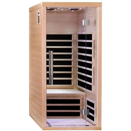 SNÖ Sauna Infrarouge Intérieur 1 Place 1670W | Hemlock du No