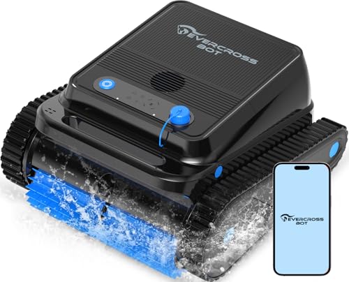 (2026 Nouveau) EVERCROSS BOT Robot Piscine sans Fil Fond et 