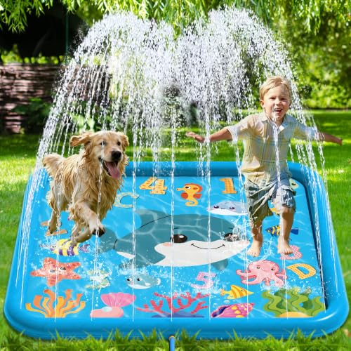 Tapis jet d'eau