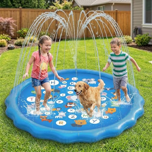 Tapis Jet d’Eau Enfant 170cm PVC