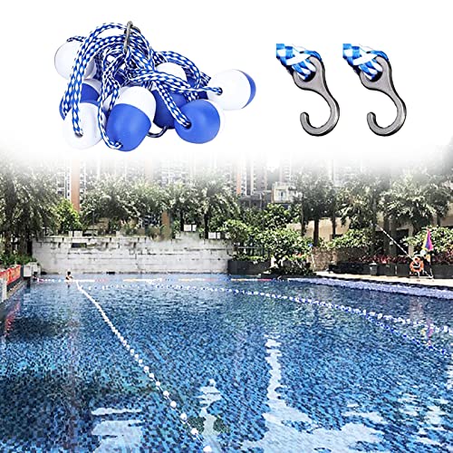 Ce kit de séparation de Piscine avec Corde de sécurité et fl